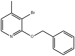 2-(benzyloxy)-3-broMo-4-Methylpyridine Structure