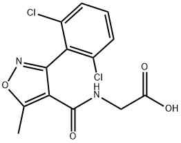 N-[[3-(2,6-Dichlorophenyl)-5-Methyl-4-isoxazolyl]carbonyl]glycine