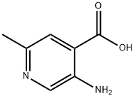 4-Pyridinecarboxylicacid,5-amino-2-methyl-(9CI) Structure