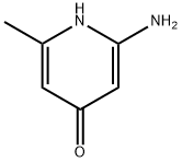 2-AMINO-6-METHYL-4(1H)-PYRIDINONE Structure