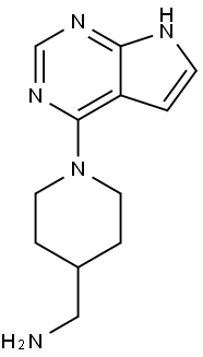 4-PiperidineMethanaMine, 1-(7H-pyrrolo[2,3-d]pyriMidin-4-yl)-