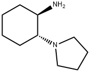 (1R,2R)-2-(1-吡咯烷基)环己胺, 885677-92-9, 结构式