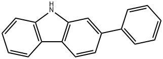 2-phenyl-9H-carbazole Struktur