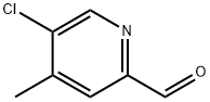 5-氯-4-甲基-吡啶-2-甲醛,886364-96-1,结构式