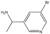 5-BroMo-alpha-Methyl-3-pyridineMethanaMine Struktur