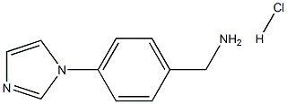 (4-(1H-IMidazol-1-yl)phenyl)MethanaMine염산염