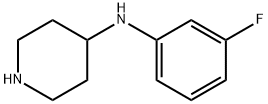 N-(3-Fluorophenyl)piperidin-4-aMine Structure