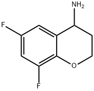6,8-difluoro-3,4-dihydro-2H-chroMen-4-aMine Structure