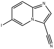 6-Iodo-iMidazo[1,2-a]pyridine-3-carbonitrile Struktur