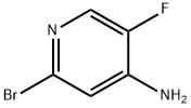 2-溴-5-氟-4-氨基吡啶,887570-94-7,结构式