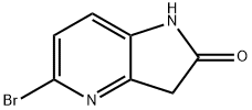 5-bromo-1H,2H,3H-pyrrolo[3,2-b]pyridin-2-one Structure