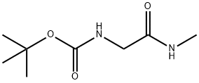 2-N-BOC-2-氨基-N-甲基乙酰胺, 88815-85-4, 结构式