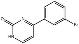 4-(3-BroMophenyl)pyriMidin-2-ol Struktur