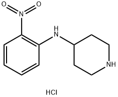 (2-Nitro-phenyl)-piperidin-4-yl-aMine hydrochloride Structure