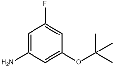 3-(tert-Butoxy)-5-fluoroaniline Structure