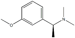 S-(-)-[1-(3-Methoxyphenyl)ethyl]-N,N-diMethylaMine 化学構造式