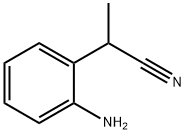 2-(2-aminophenyl)propanenitrile 化学構造式