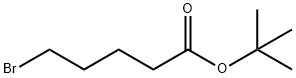 5-溴戊酸叔丁酯, 88987-42-2, 结构式