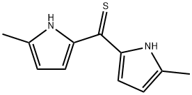 bis(5-Methyl-1H-pyrrol-2-yl)methanethione 化学構造式