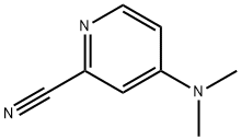 4-(DiMethylaMino)-2-pyridinecarbonitrile Structure