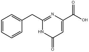 2-Benzyl-6-oxo-1,6-dihydropyriMidine-4-carboxylic acid Structure