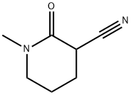 1-Methyl-2-oxopiperidine-3-carbonitrile Structure