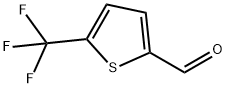 5-(trifluoroMethyl)thiophene-2-carbaldehyde, 901767-00-8, 结构式