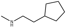 N-甲基-环戊基乙胺 结构式