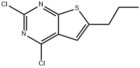 2,4-Dichloro-6-propylthieno[2,3-d]pyriMidine Structure