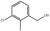 3-クロロ-2-メチルベンジルアルコール 化学構造式
