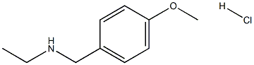 N-Ethyl 4-MethoxybenzylaMine HCl Struktur