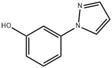 3-(1H-Pyrazol-1-yl)phenol Structure