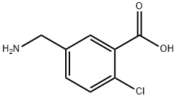 5-(aMinoMethyl)-2-chlorobenzoic acid Structure