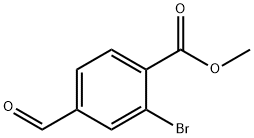 methyl 2-bromo-4-formylbenzoate, 90484-52-9, 结构式
