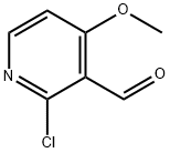 4-甲氧基-2-氯-吡啶-3-甲醛,905563-79-3,结构式