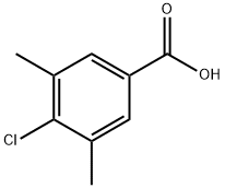 4-氯-3,5-二甲基苯甲酸 结构式