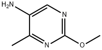 2-Methoxy-4-methyl-5-pyrimidinamine Struktur