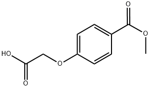 2-(4-(甲酯基)苯氧基)乙酸,90812-66-1,结构式