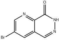 3-broMopyrido[2,3-d]pyridazin-8(7h)-one Structure