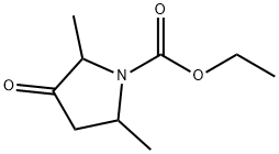 2,5-二甲基-3-氧代吡咯烷-1-甲酸乙酯,90943-02-5,结构式