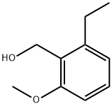 (2-乙基-6-甲氧苯基)甲醇, 909532-85-0, 结构式