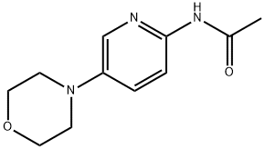 N-(5-N-吗啉基吡啶-2-基)乙酰胺, 909570-15-6, 结构式