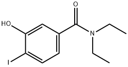 N,N-diethyl-3-hydroxy-4-iodobenzaMide 化学構造式