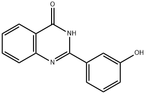 2-(3-羟基苯基)喹唑啉-4(3H) - 酮,911417-23-7,结构式