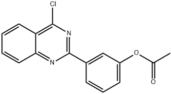 페놀,3-(4-클로로-2-퀴나졸리닐)-,1-아세테이트