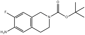 tert-Butyl 6-aMino-7-fluoro-3,4-dihydroisoquinoline-2(1H)-carboxylate|6-氨基-7-氟-3,4-二氢异喹啉-2(1H)-羧酸叔丁酯