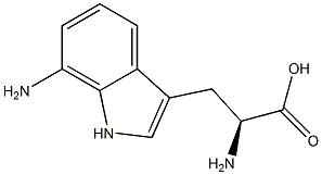 7-aMino-tryptophan Struktur