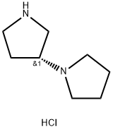 (R)-1,3'-Bipyrrolidine dihydrochloride Struktur
