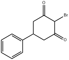 2-broMo-5-phenylcyclohexane-1,3-dione Struktur