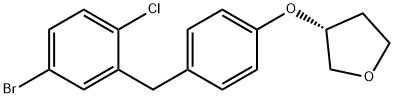 (R)-3-(4-(5-broMo-2-chlorobenzyl)phenoxy)tetrahydrofuran|(R)-3-(4-(5溴-2-氯苄基)苯氧基)四氢呋喃